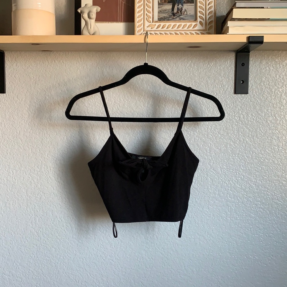 Black Crop Top